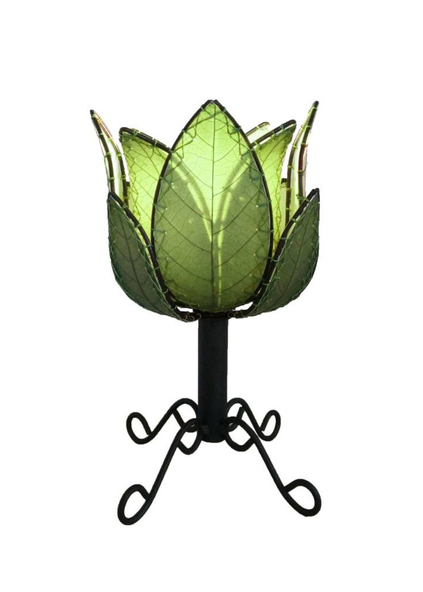 Eangee Outdoor/Indoor Lotus Cocoa Lamp