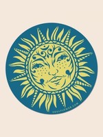 Soul Flower Sun Art Sticker