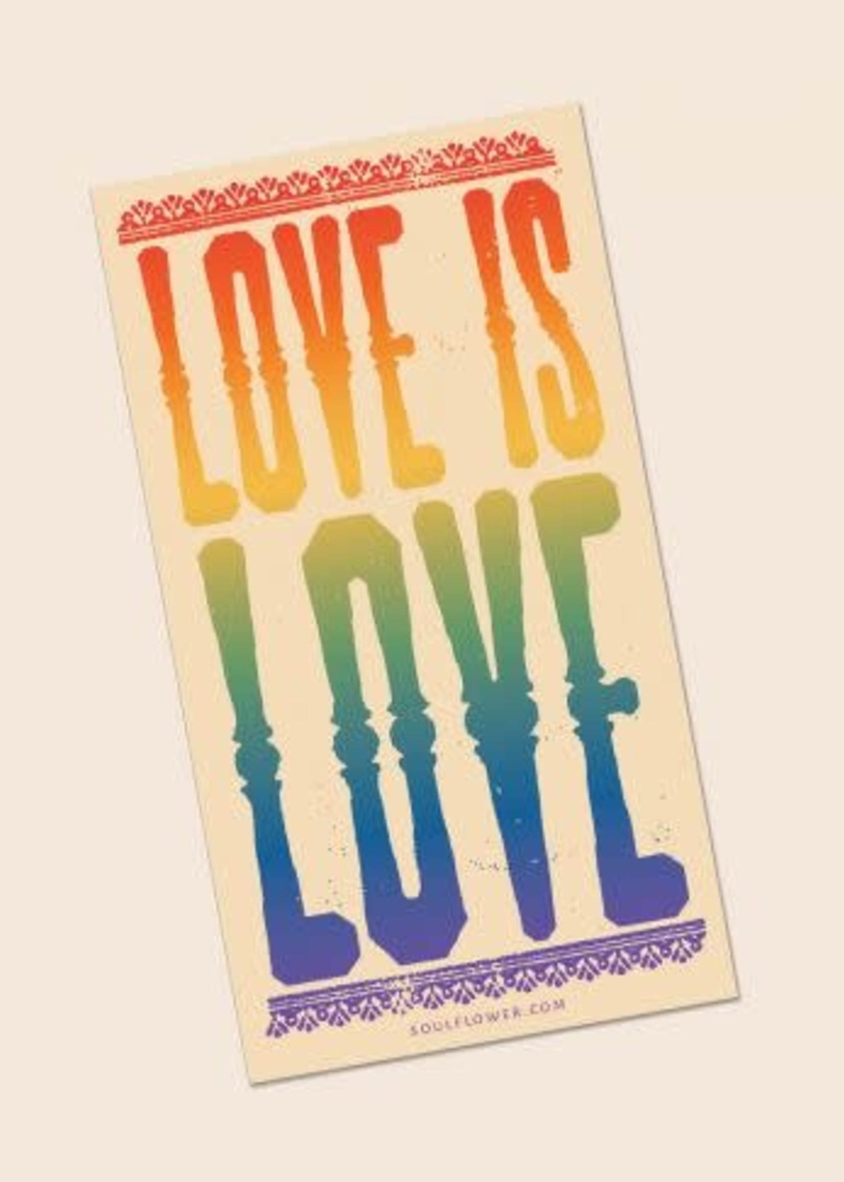 Soul Flower Love is Love Sticker