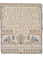 Green 3 Apparel Vintage Sampler Large Throw