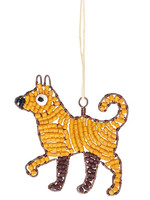 Global Mamas TS Beaded Dog Ornament