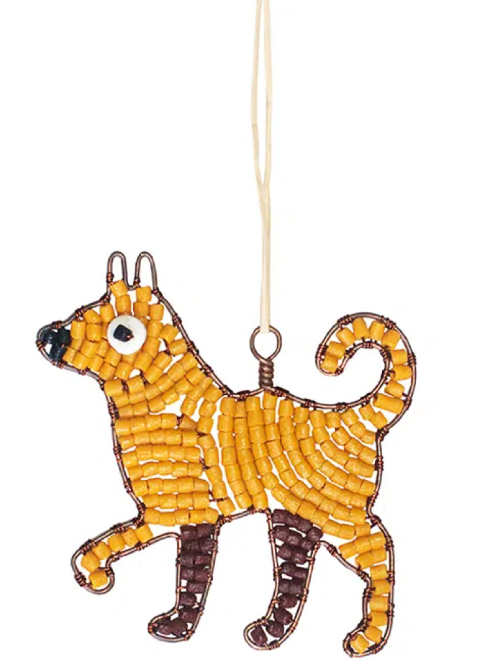 Global Mamas TS Beaded Dog Ornament