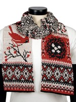 Green 3 Apparel Cardinal Scarf