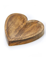 SERRV Carved Heart Trinket Dish