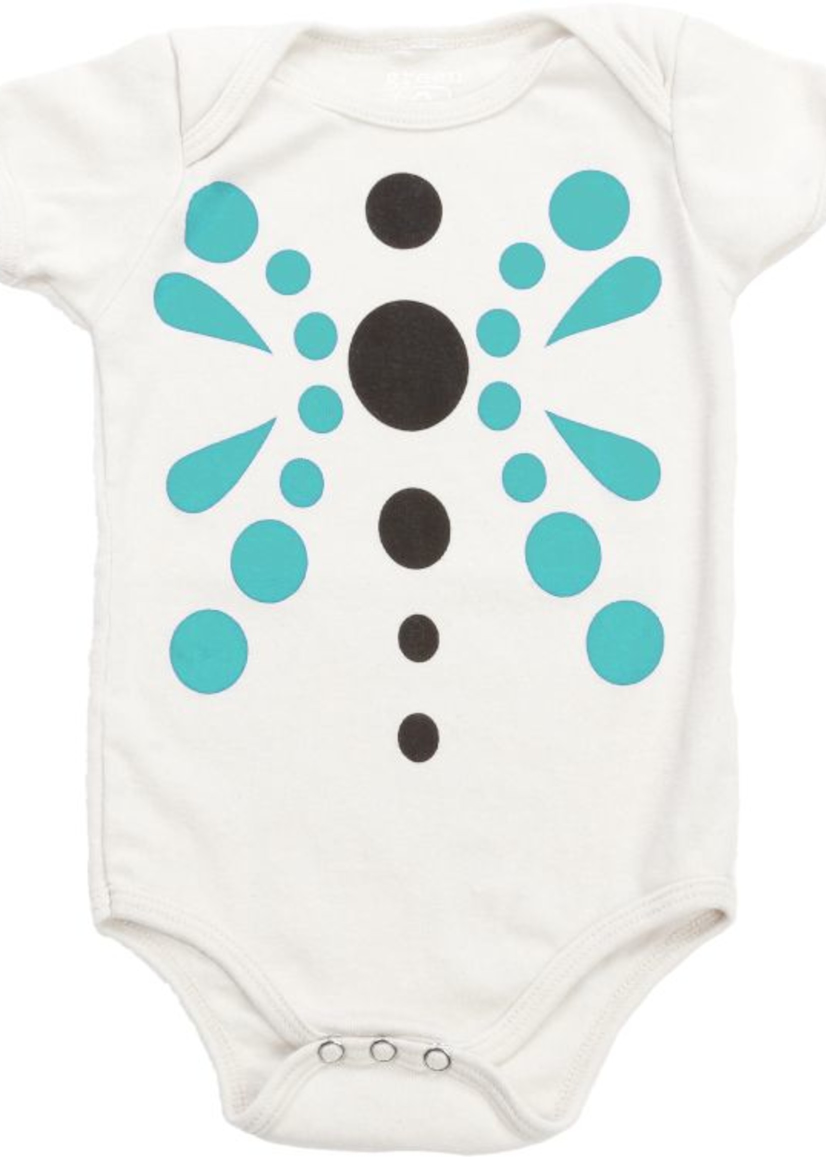 Green 3 Apparel Butterfly Kisses Onesie