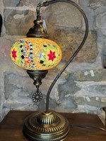 Natto 6" Half Heart Mosaic Globe Table Lamp