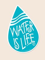 Soul Flower Water Is Life Sticker