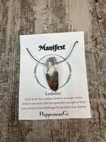 HappenstanCe Manifest Lodolite Crystal Necklace