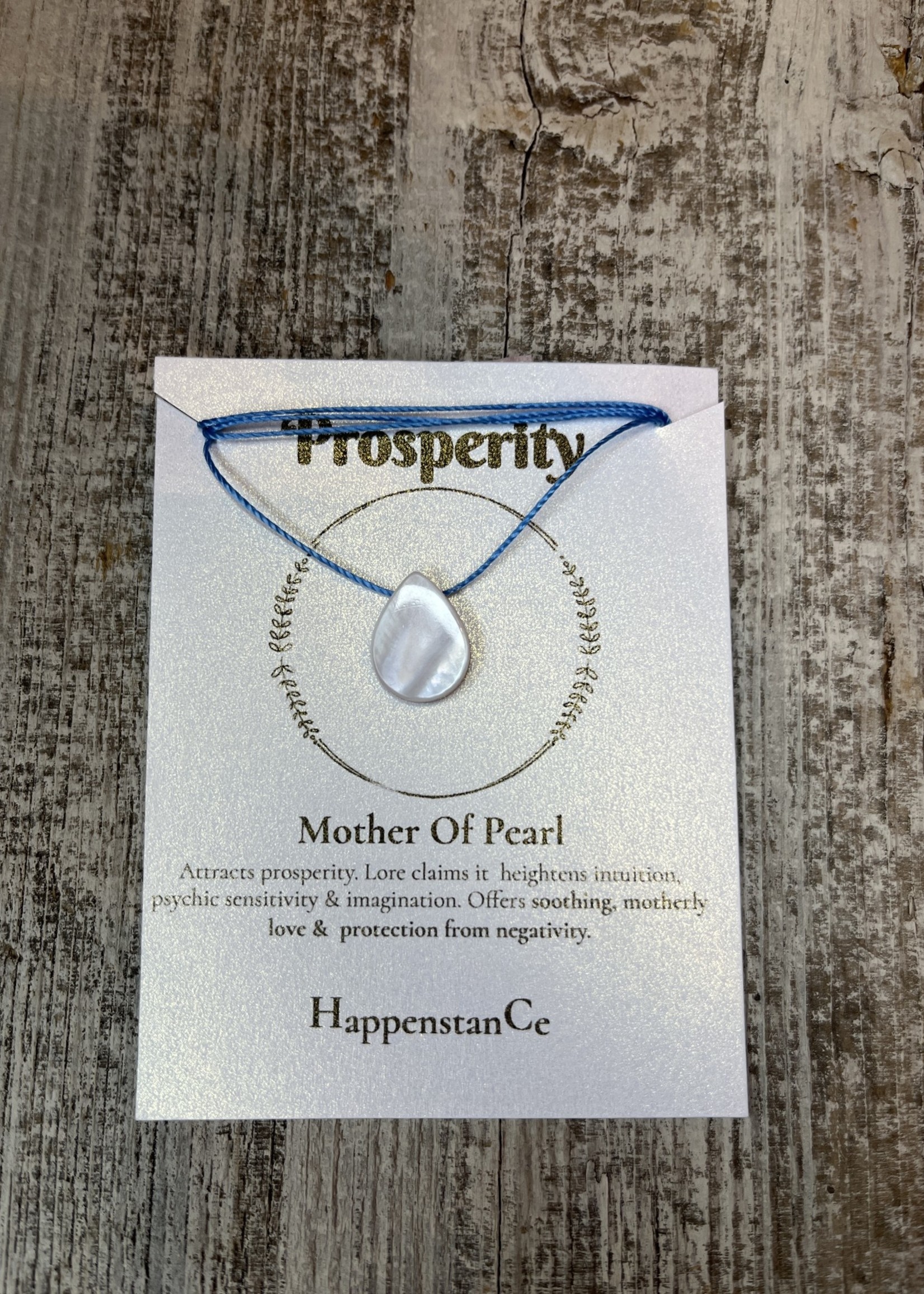HappenstanCe Prosperity Mother of Pearl Necklace