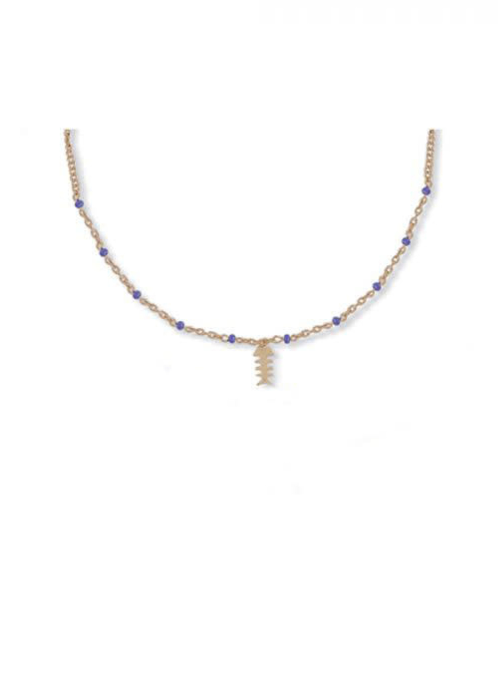Myra Bag Fishbone Necklace