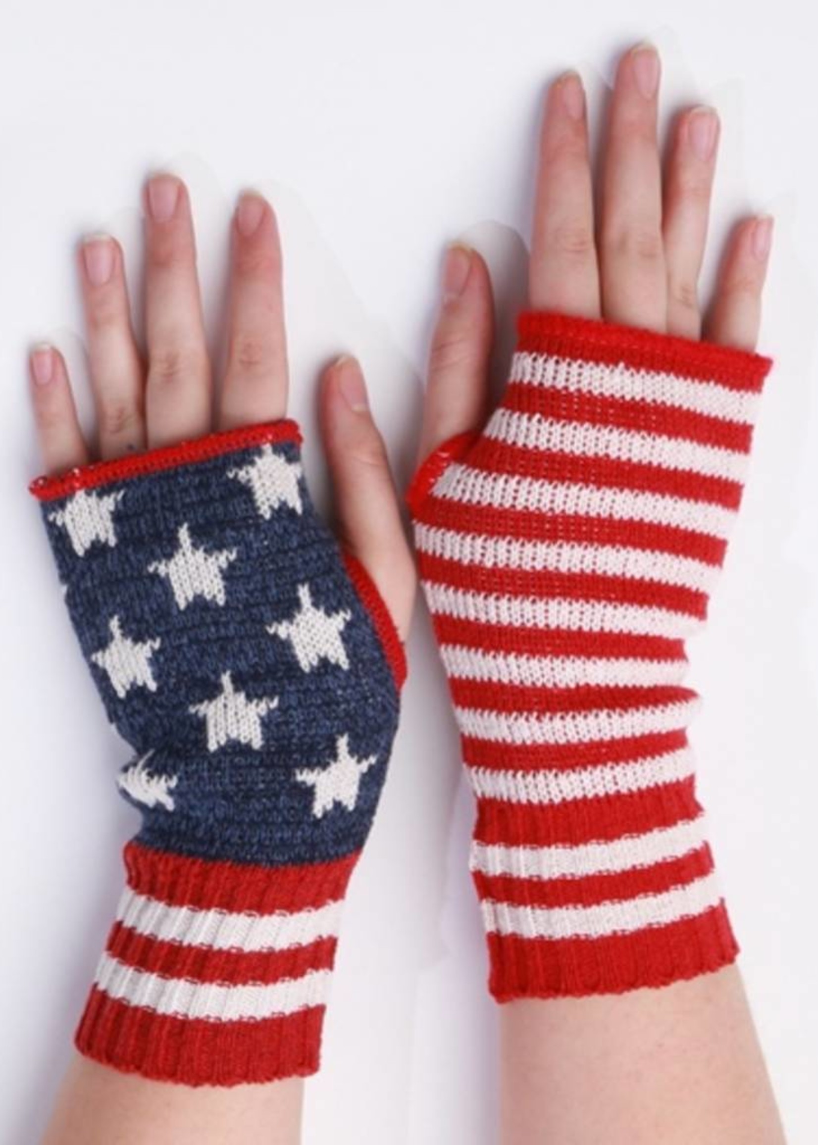 Green 3 Apparel Flag Handwarmers