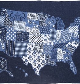 Green 3 Apparel US Map Quilt Mid Throw