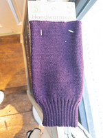 Green 3 Apparel Purple Wool Handwarmer
