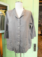 Just Jill Linen Waist Cinch Top