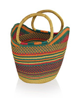 SERRV Multi Boat Accent Basket