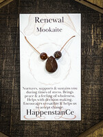 HappenstanCe Renewal Mookaite Teardrop Necklace