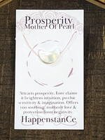 HappenstanCe Prosperity Mother of Pearl Moon Necklace