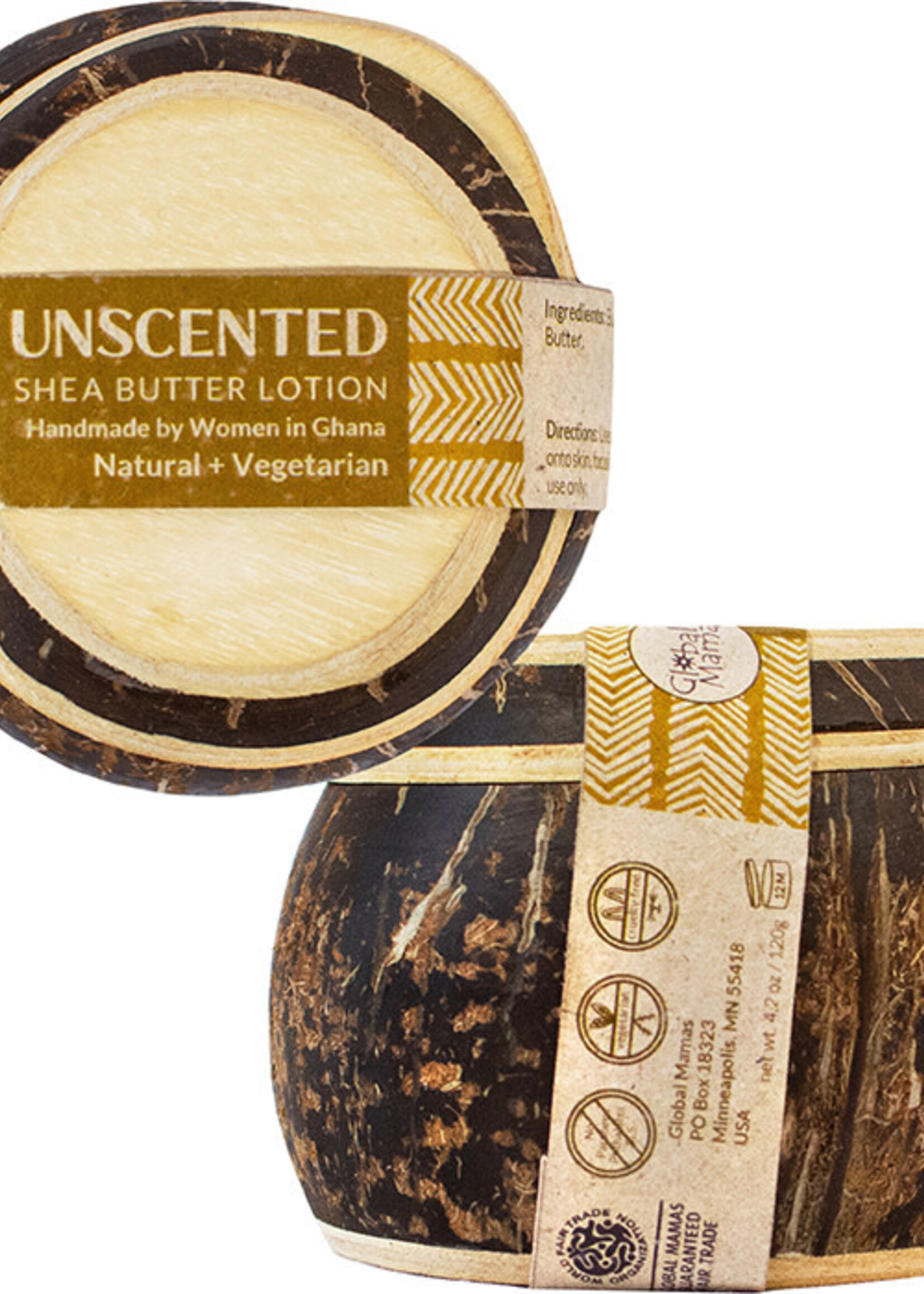 Global Mamas Unscented Shea Butter Lotion