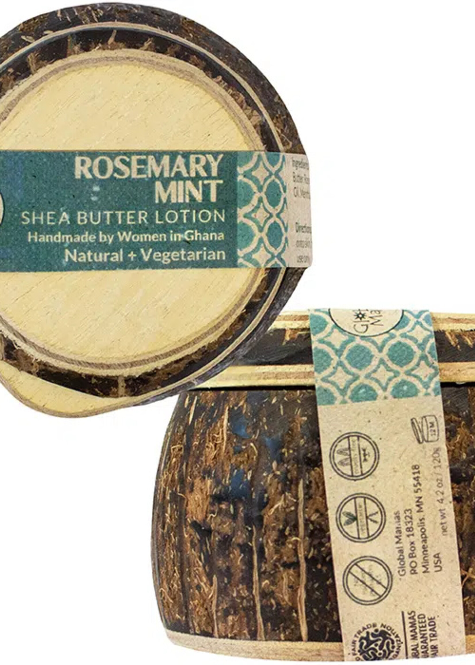 Global Mamas TS Rosemary Mint Shea Butter Lotion