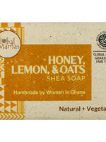 Global Mamas Honey, Lemon & Oats Shea Soap