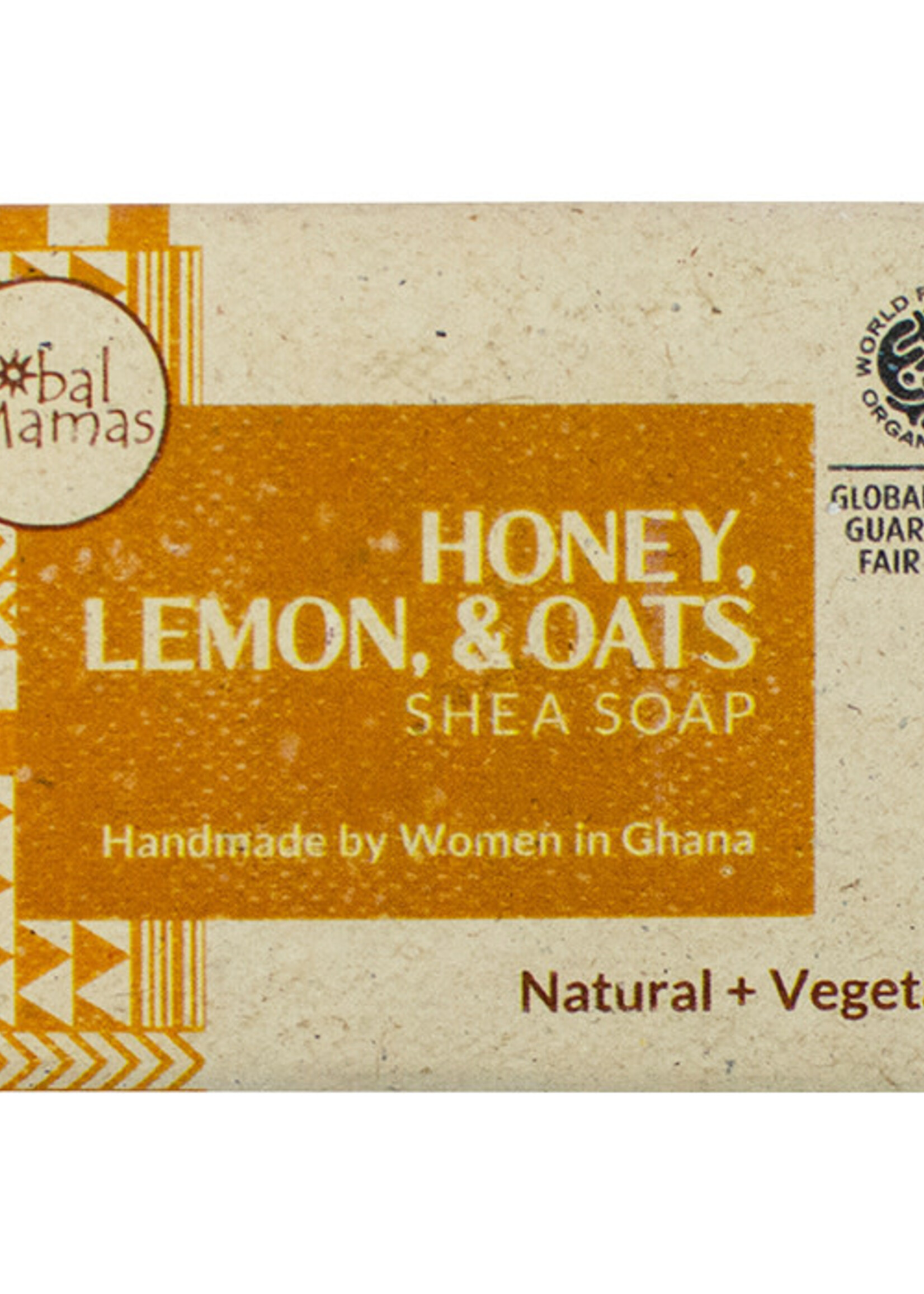 Global Mamas Honey, Lemon & Oats Shea Soap