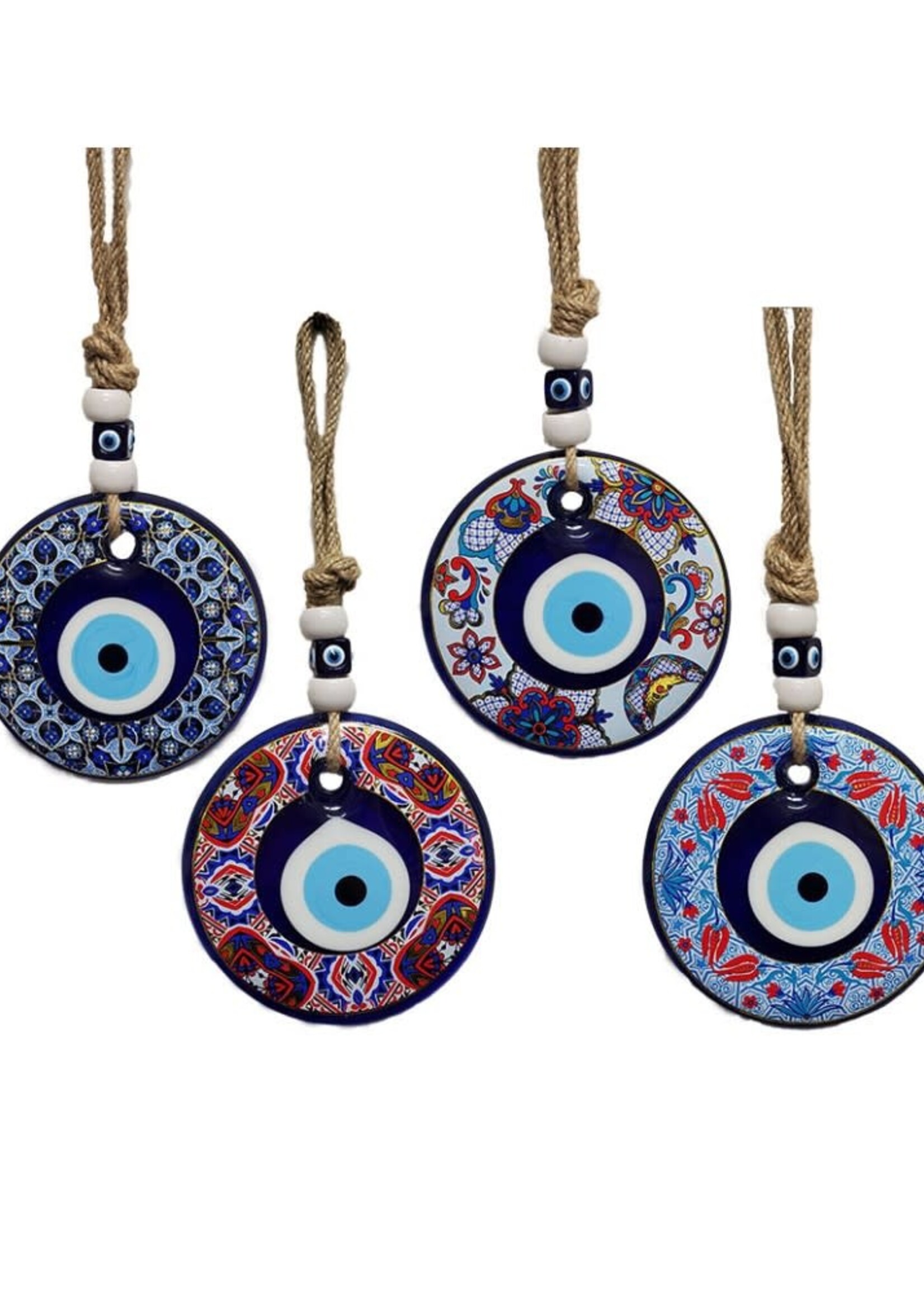 Natto 5.25" Decorative Hanging Evil Eye