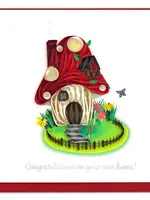 Quilling Card Toadstool Home Quilling Card