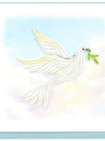 Quilling Card Peace Dove Quilling Card