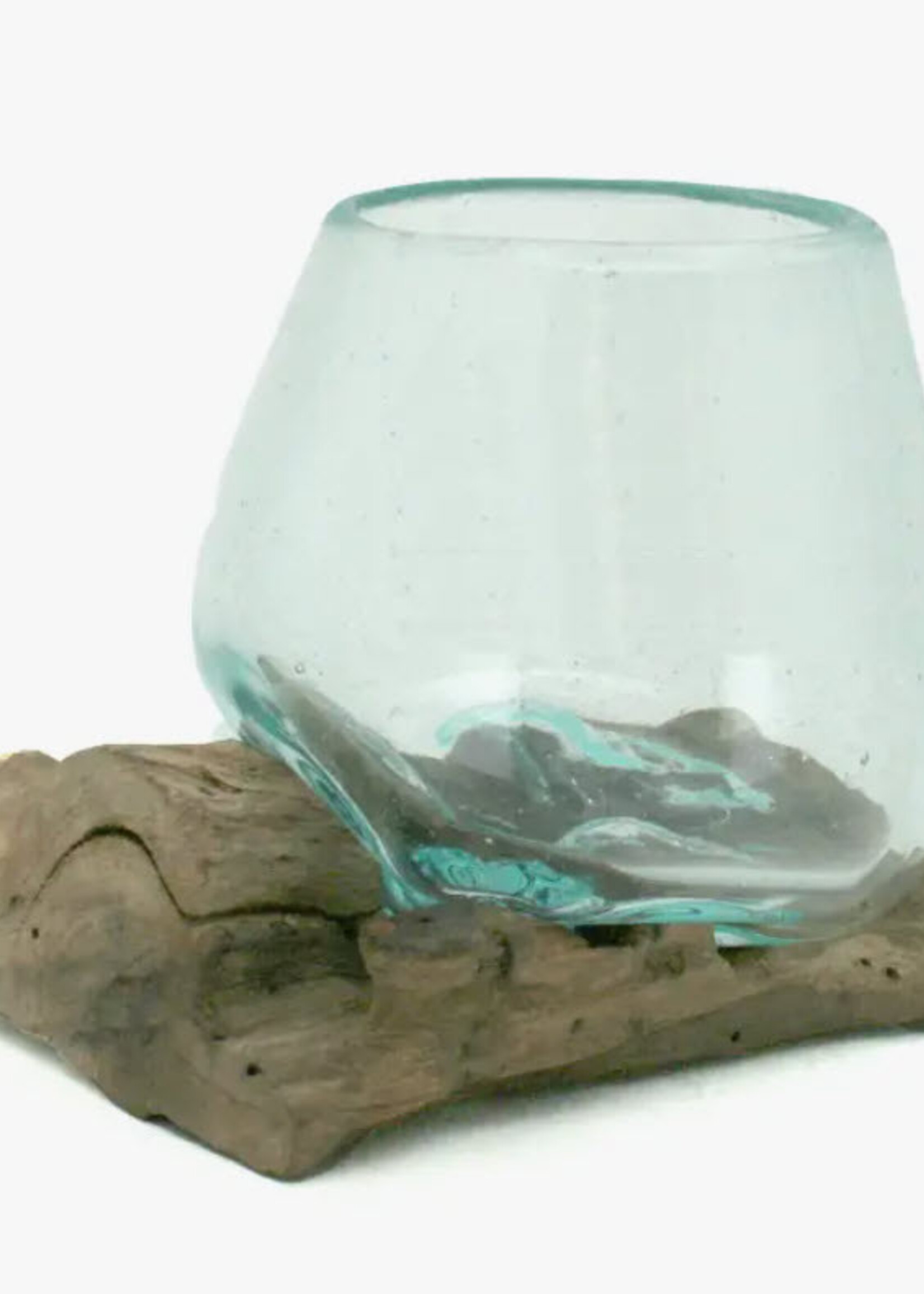 Modern World by Contrast Inc. Xtra Small Driftwood Molton Glass