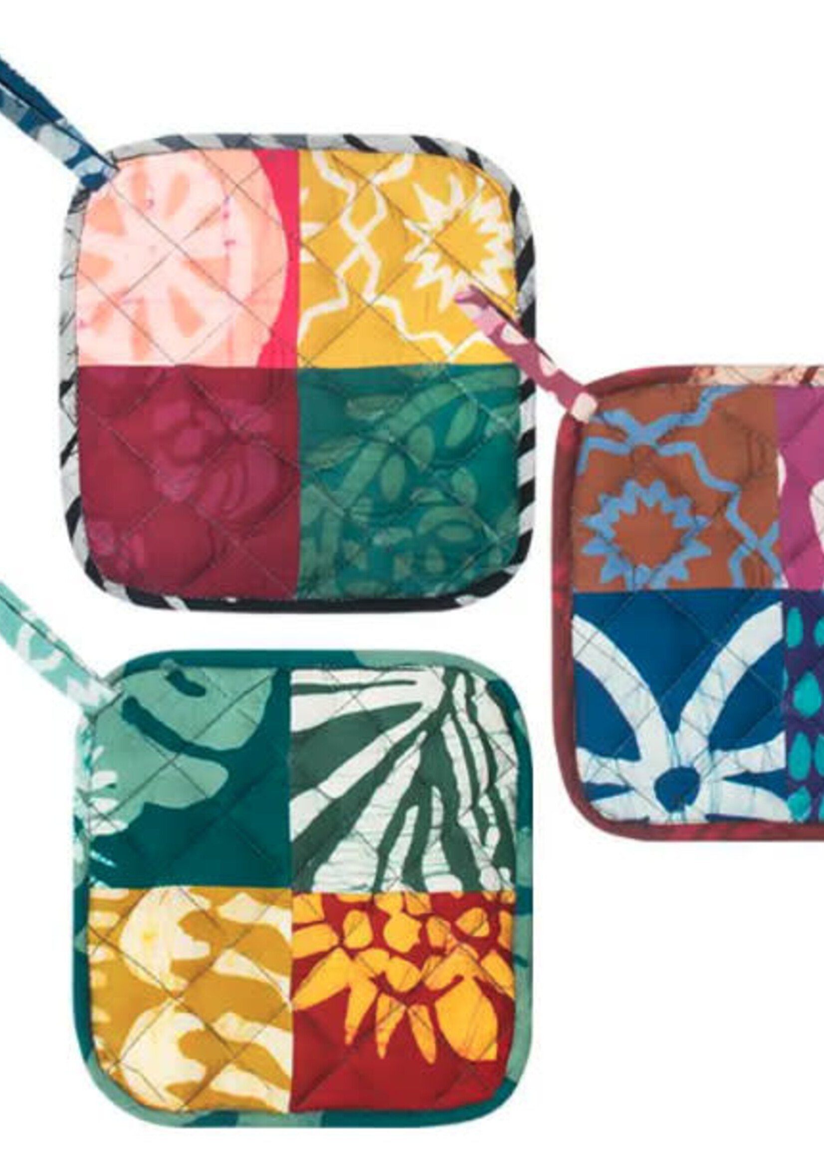 Global Mamas TS Patchwork Pot Holder- Assorted