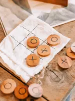 Ten Thousand Villages Travel Tic Tac Toe Game