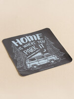 Soul Flower Home Is Where You Park It Sticker