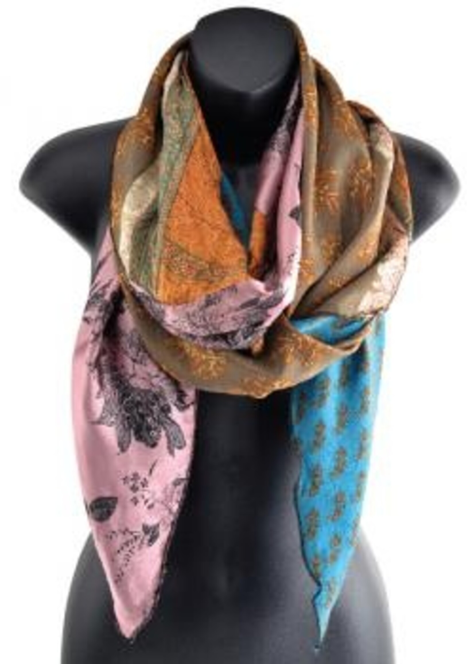 Benjamin International Recycled Sari Scarf