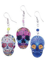 Benjamin International Skull Earrings