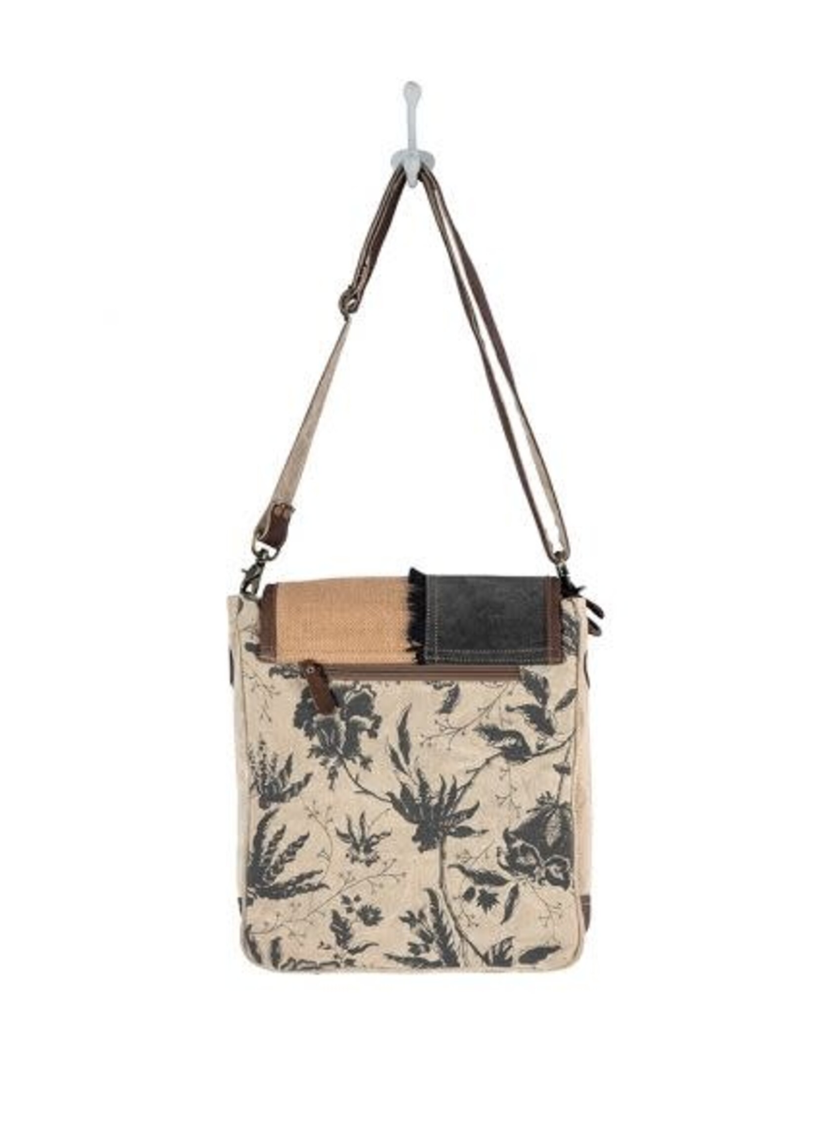 Myra Bag Burlander Floral Patch Shoulder Bag