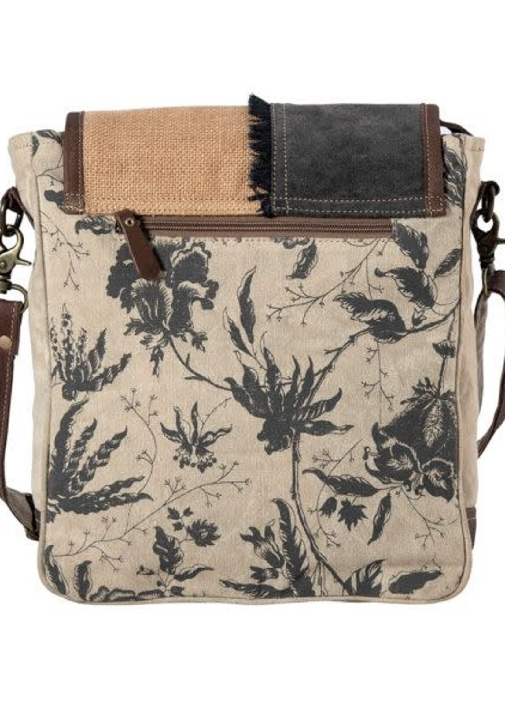 Myra Bag Burlander Floral Patch Shoulder Bag