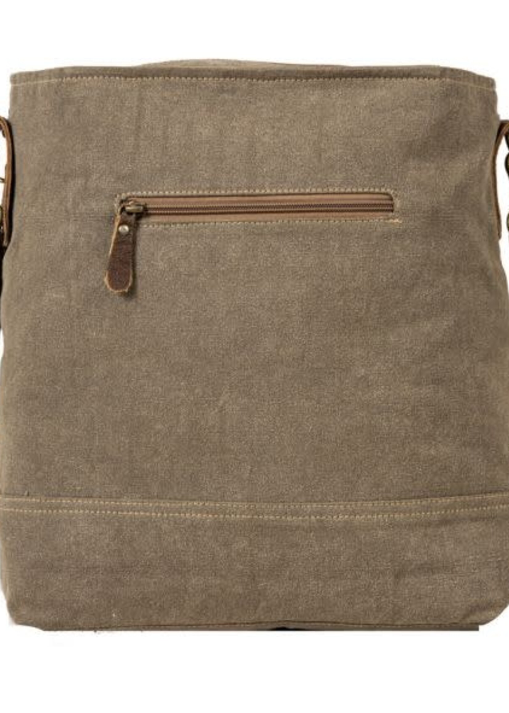 Myra Bag Vintage Traveler Patchwork Shoulder Bag