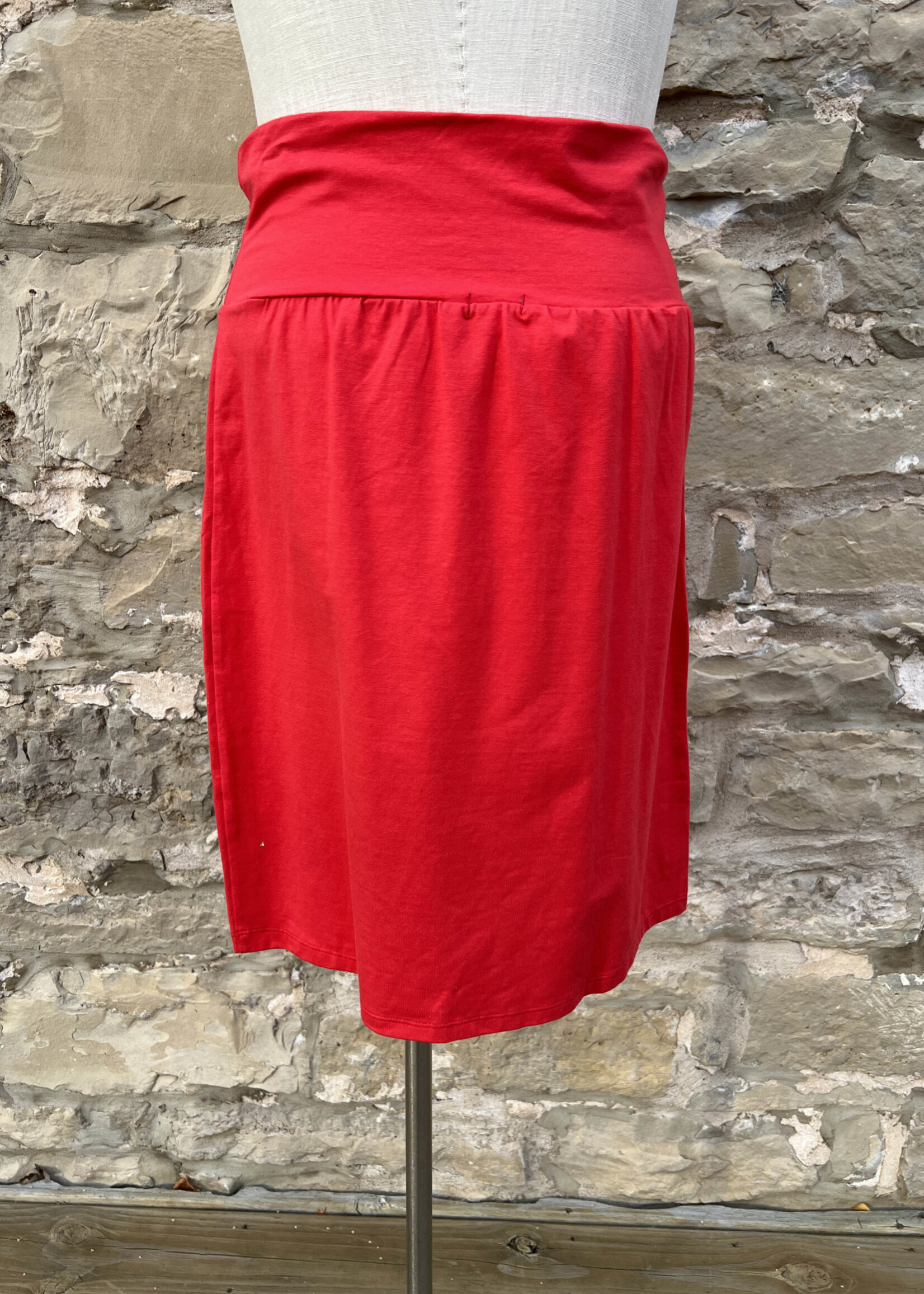 Just Jill Jersey Knit Short Pencil Skirt