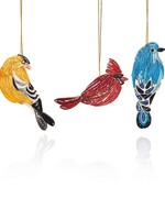SERRV Quilled Paper Woodland Bird Ornament