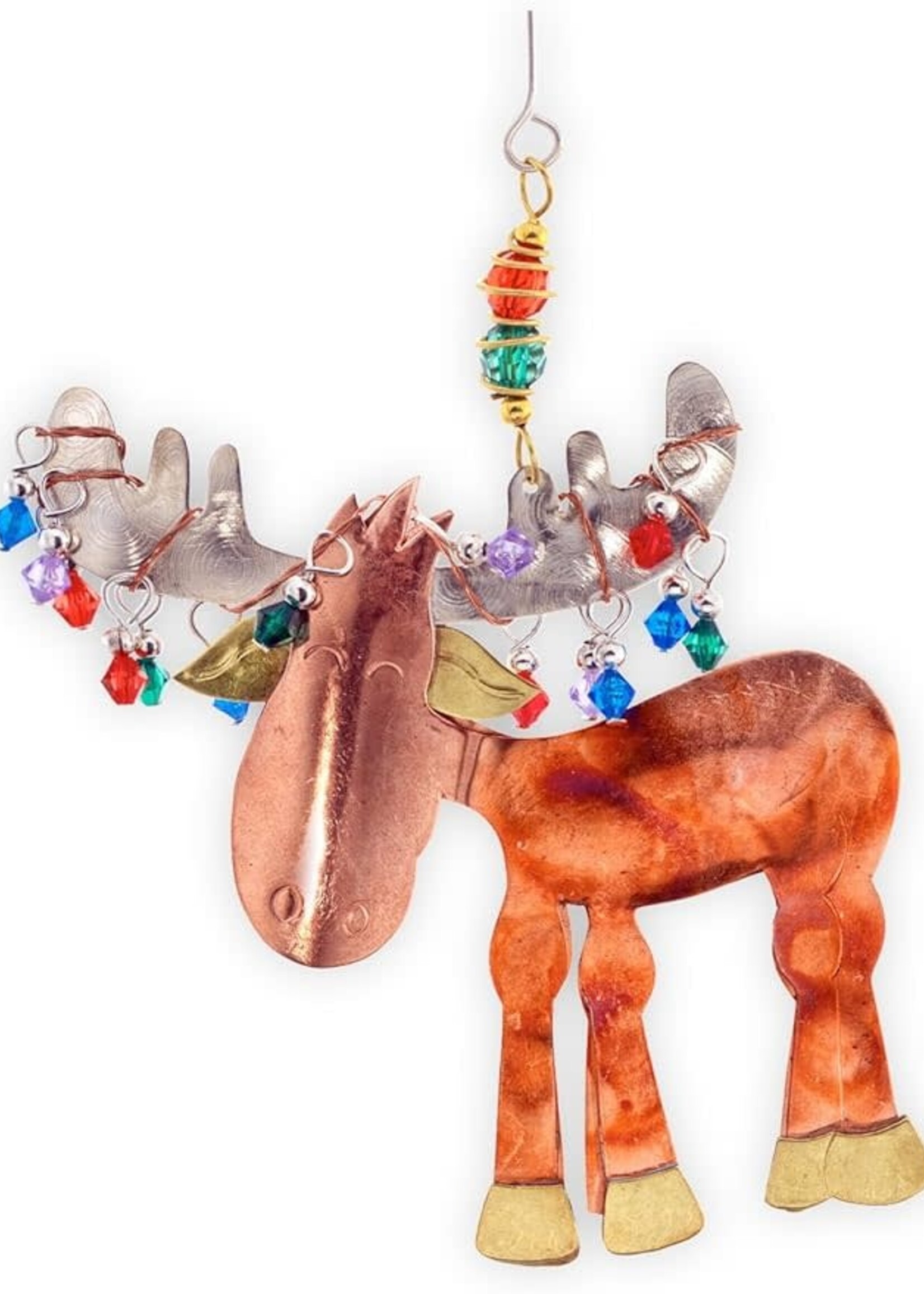 Twinkle Murphy Moose Ornament