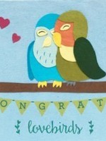 Good Paper Congrats Love Birds