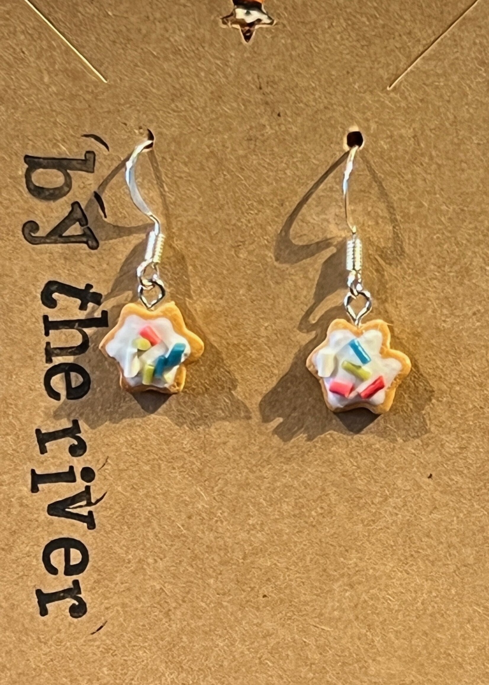 By the River Jewelry Star Sugar Cookie Earrings