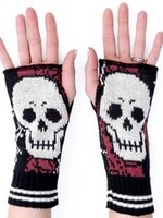 Green 3 Apparel Skull Handwarmers