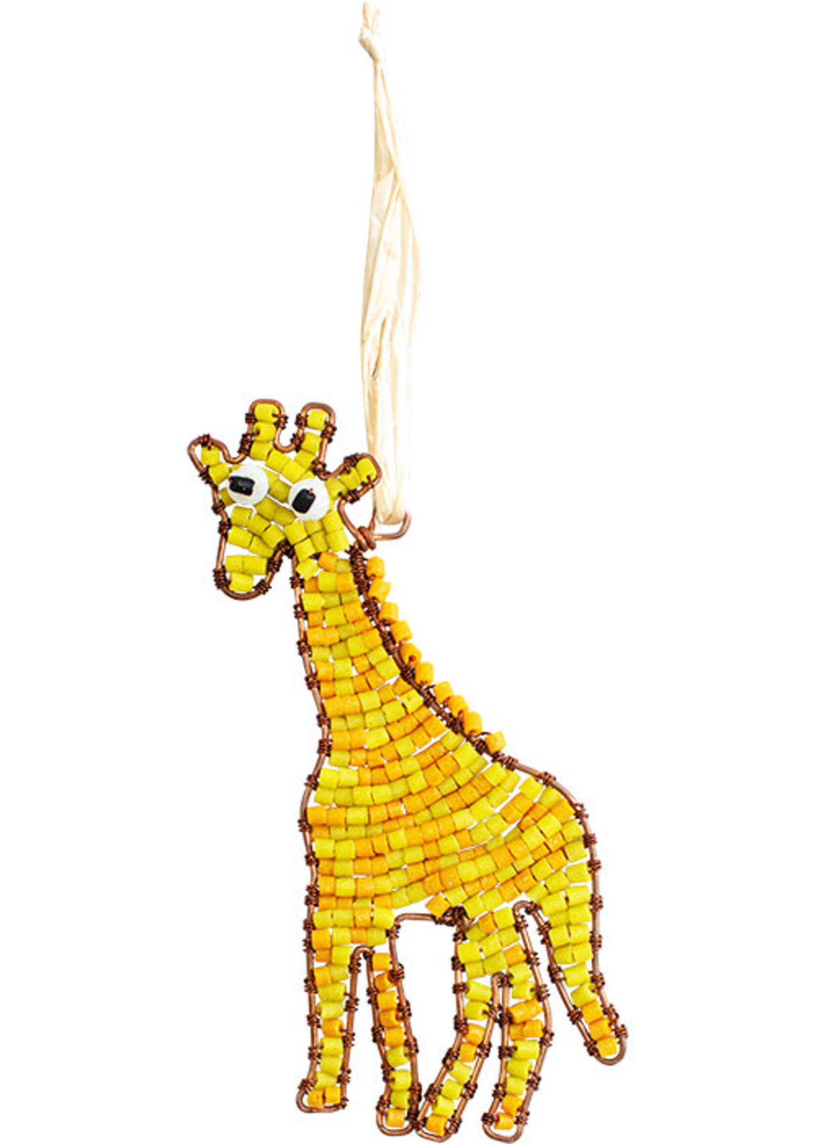Global Mamas TS Safari Giraffe Ornament