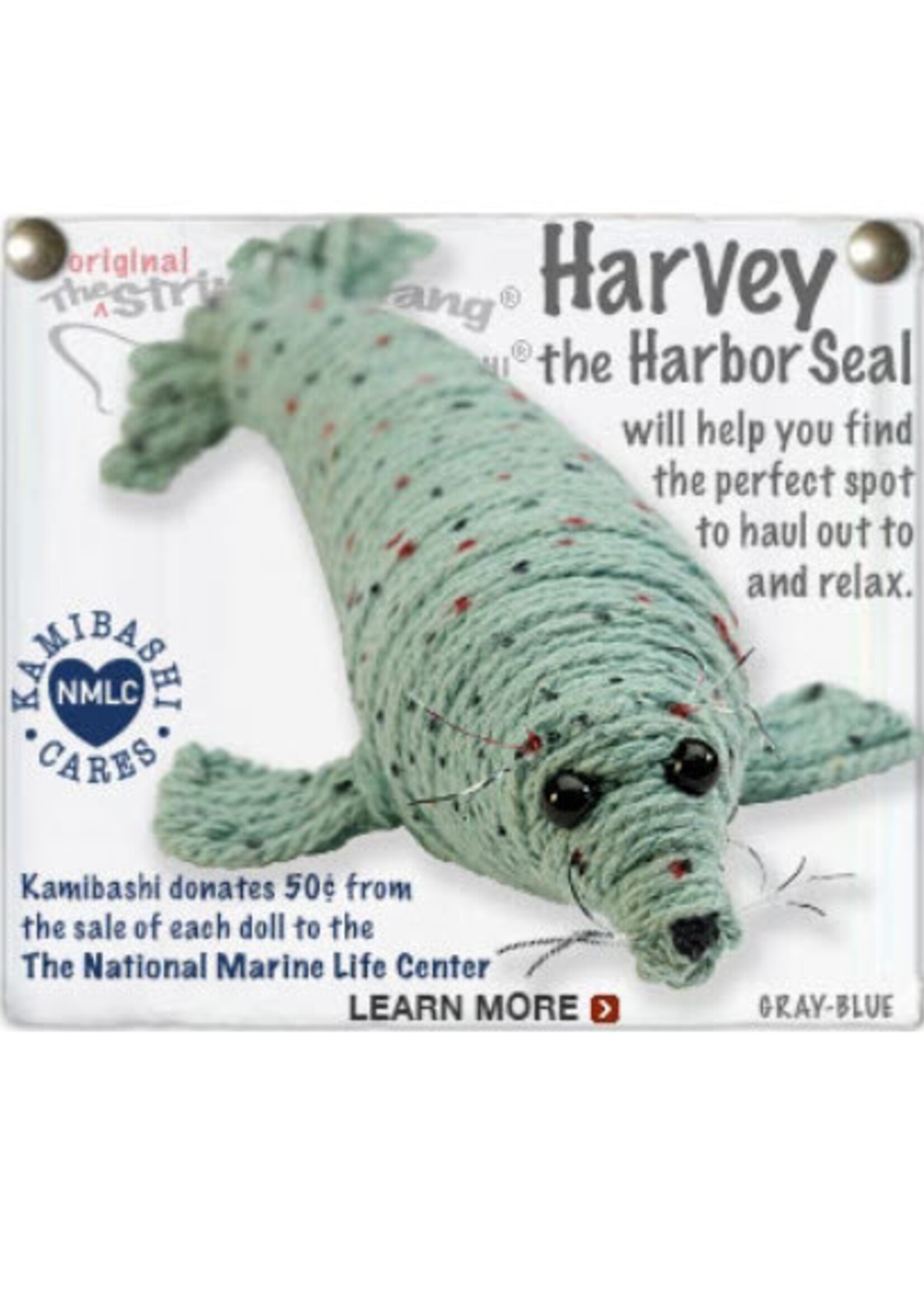 Kamibashi Harvey the Harbor Seal String Doll