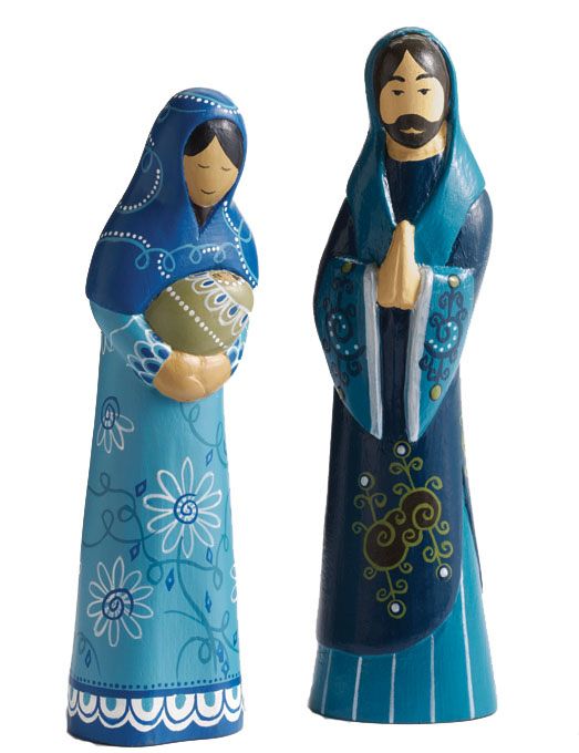 Heavenly Blue Nativity Daiseye