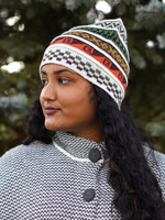 Minga Imports Alpaca Reversible Beanie Hat