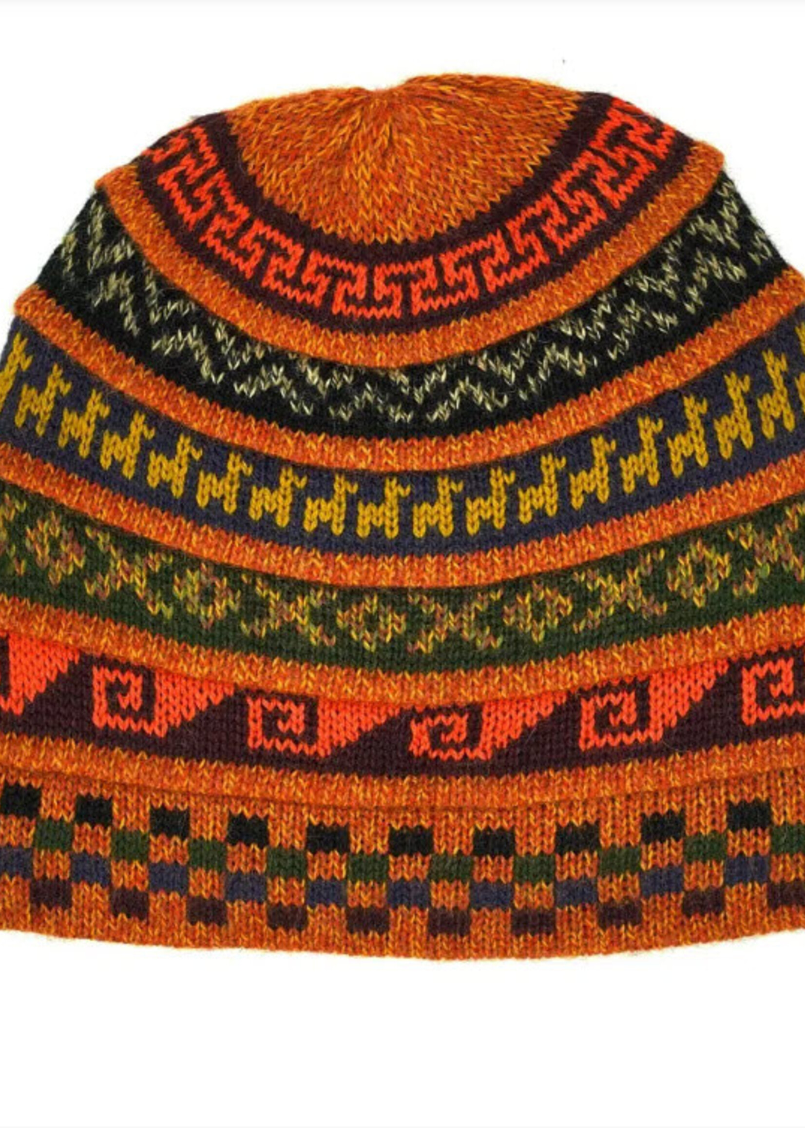 Minga Imports Alpaca Reversible Beanie Hat