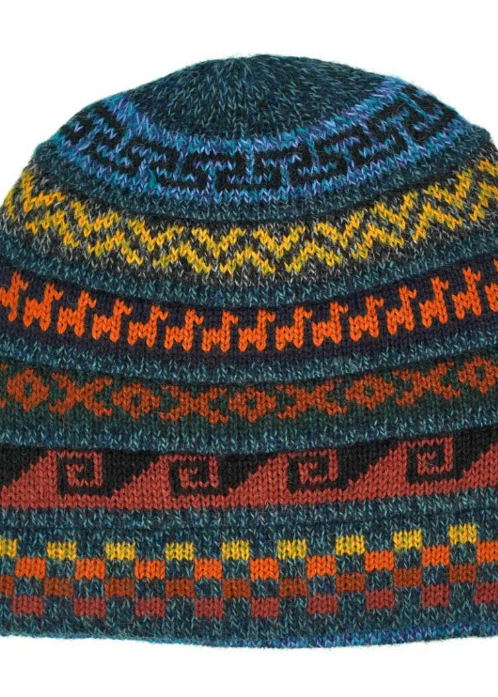 Minga Imports Alpaca Reversible Beanie Hat