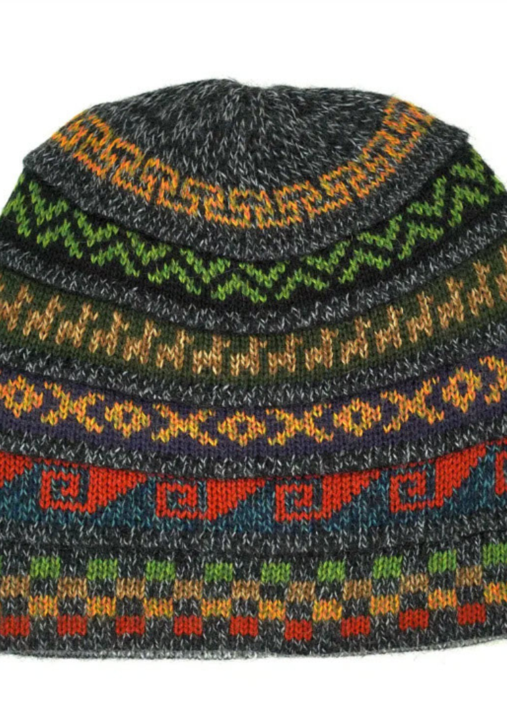 Minga Imports Alpaca Reversible Beanie Hat